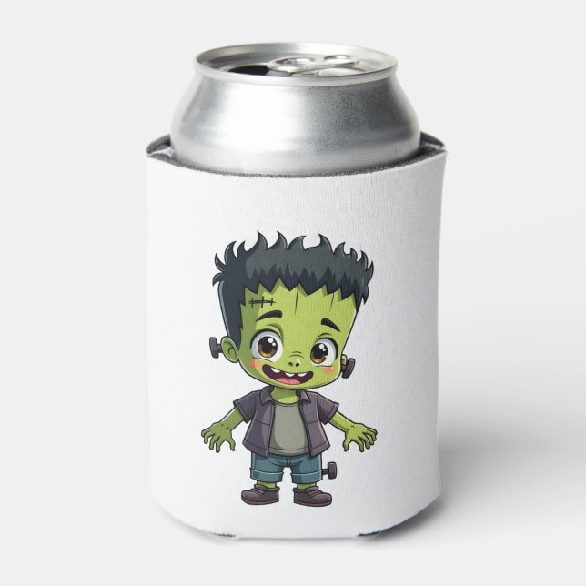 Porta-lata O monstro do � do Frankenstein � a Cartoon das Bru (Can Front)