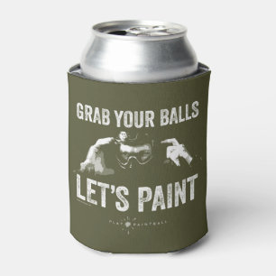Porta-lata O Paintball deixou-nos pintar