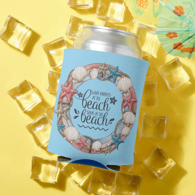 Porta-lata O Que Acontece Na Praia (Verão in situ)