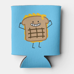 Porta-lata O queijo Cheddar grelhado do sanduíche do queijo