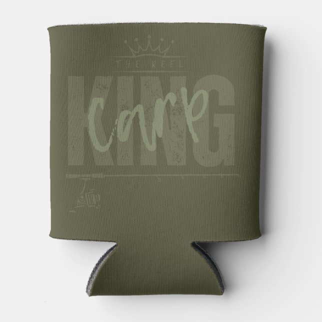 Porta-lata O rei da carpa de rolo | Pesca da carpa (Frente)