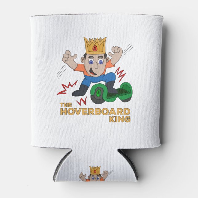 Porta-lata O Rei Hoverboard (Frente)