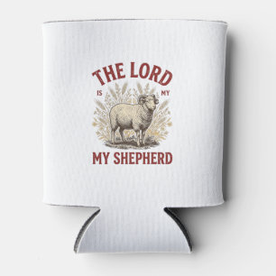 Porta-lata O Senhor É Meu Pastor Camisa Vintage Ovelha Design