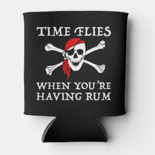 Porta-lata O tempo voa quando você está tendo rum