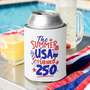 Porta-lata O Verão em que os EUA Comemoraram 250 Anos 4 de Ju