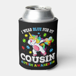 Porta-lata Obtenha este roupa de Consciência do Autismo Magn