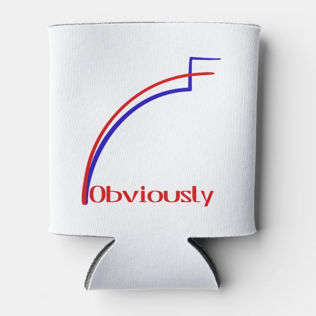 Porta-lata Obviamente (Frente)