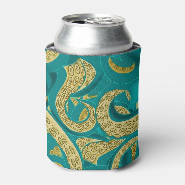 Porta-lata Octopus Can Cooler (Can Front)