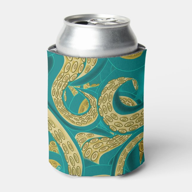 Porta-lata Octopus Can Coolers Moderno Design (Can Front)
