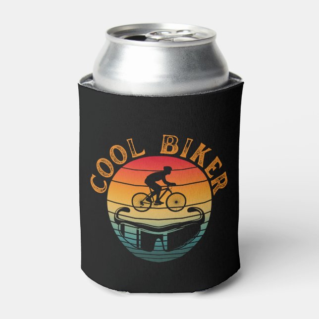 Porta-lata Óculos de Sol Cool Biker Sunset (Can Front)