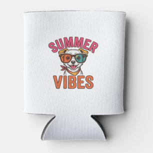 Porta-lata Óculos de Sol de Cachorro Vibrações de Verão Camis