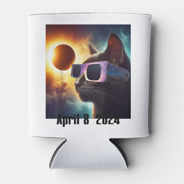 Porta-lata Óculos Solares de Vestida de Gatos Eclipse Pop Col (Frente)