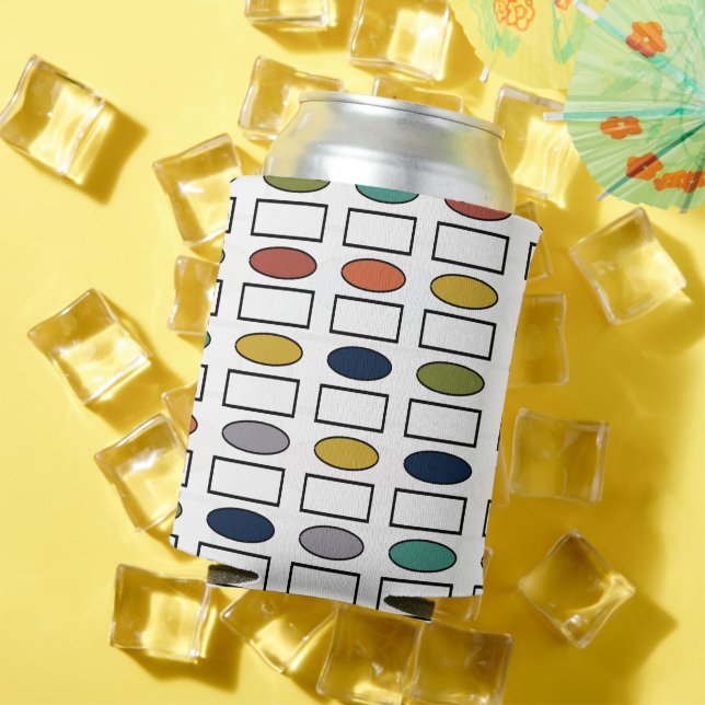 Porta-lata Odais e Retângulos (Verão in situ)