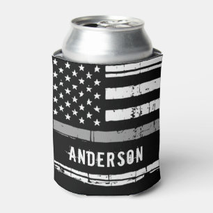 Porta-lata Oficial de correção de linha de Cinza fina perso