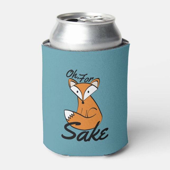 Porta-lata Oh, Pela Fox Sake (Can Front)