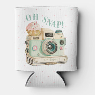 Porta-lata Oh Snap   Aniversário da Câmera