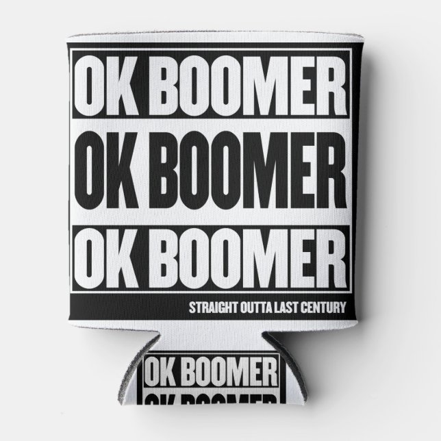Porta-lata OK Boomer (Frente)