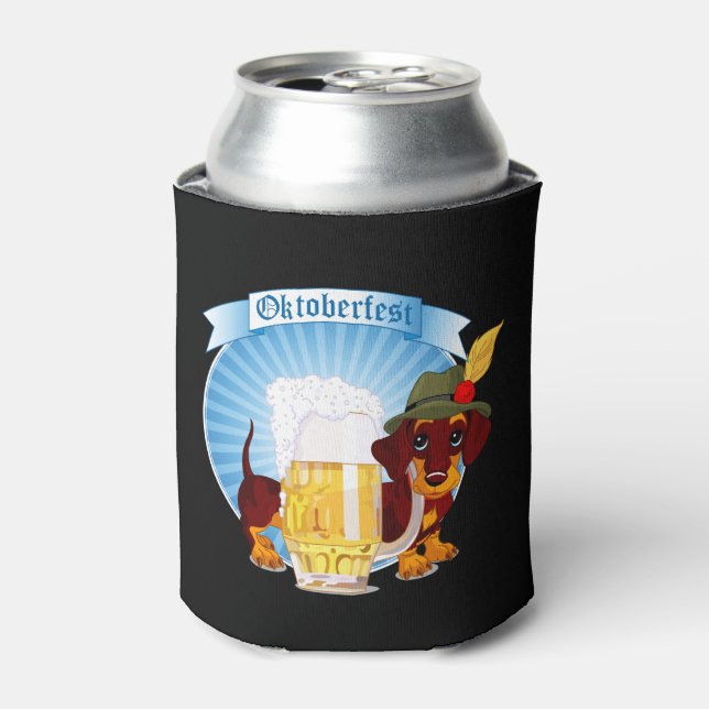 Porta-lata Oktoberfest Can Cooler (Can Front)