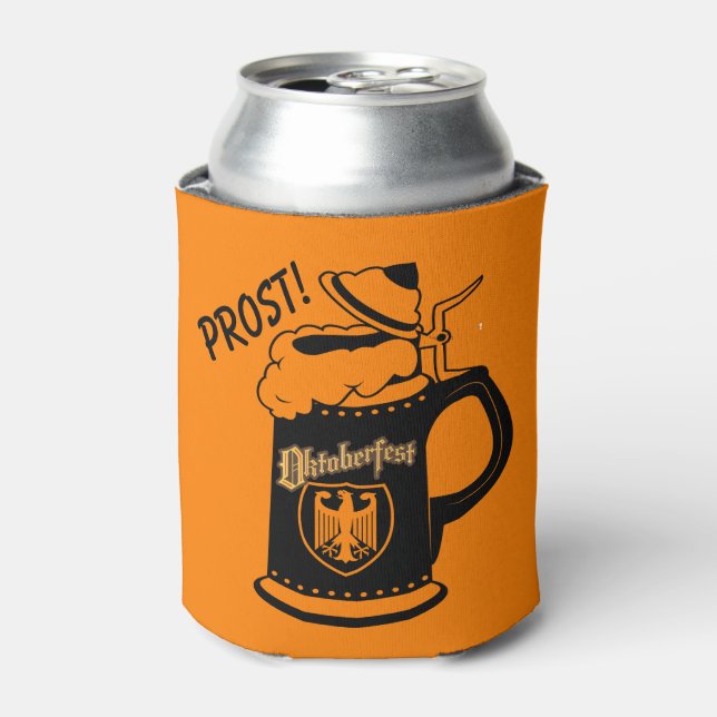 Porta-lata Oktoberfest Octoberfest German Beer Can Cooler (Can Front)