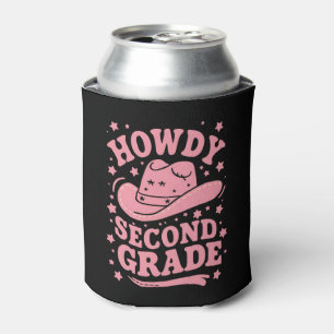 Porta-lata Olá 2ª Série Cowboy Cowgirl De Volta à Escola