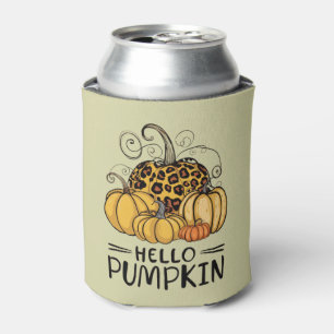 Porta-lata Olá Pumpkin Lover Fall Season Autumn Thankdoning