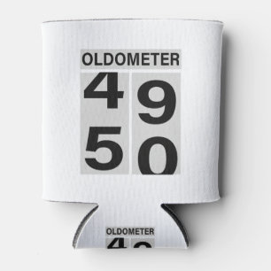 Porta-lata Oldometer de 50 anos