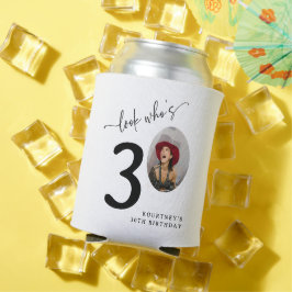 Porta-lata Olhe Quem Está Com 30 Anos! Foto Moderna de Aniver