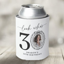 Olhe Quem Faz 30 Anos Foto Personalizada de Aniver
