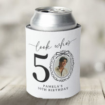 Olhe Quem Faz 50 Anos Foto Personalizada de Aniver