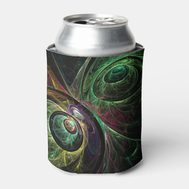 Porta-lata Olho para a Abstrato de Arte (Can Front)