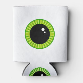 Porta-lata Olho Verde Engraçado