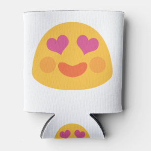 Porta-lata Olhos do Coração Emoji