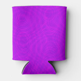 Porta-lata Onda Moiré Rosa e Roxo