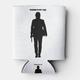 Porta-lata Onde está o meu carro?