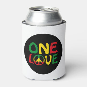 Porta-lata One Love, Reggae design