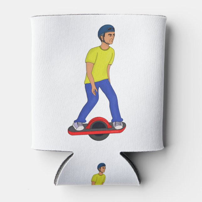 Porta-lata Onewheling Dude (Frente)