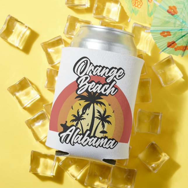 Porta-lata Orange Beach, Alabama (Verão in situ)