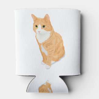 Porta-lata Orange Tabby Cat