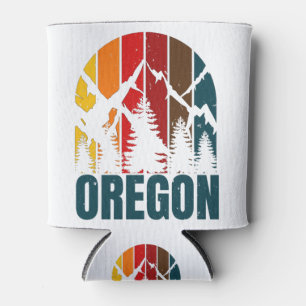 Porta-lata Oregon Mounties Retro Vintage