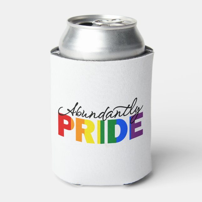 Porta-lata Orgulho Abundante Orgulho de ser Gay Beber Mais Fr (Can Front)