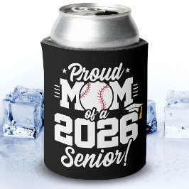 Porta-lata Orgulhosa Mãe de uma Formatura de Beisebol de 2026