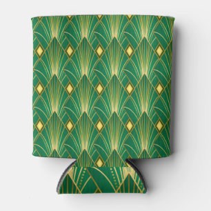 Porta-lata Oriental Elegance: Wallpaper Art Deco