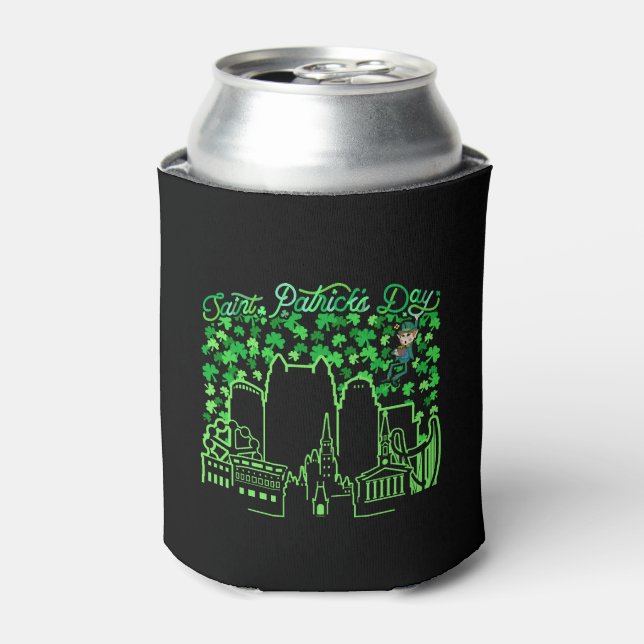 Porta-lata Orlando Florida Saint Patrick's Day (Can Front)