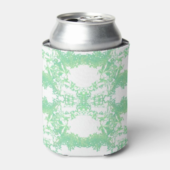 Porta-lata Ornamento étnico da casa e da turquesa. (Can Front)