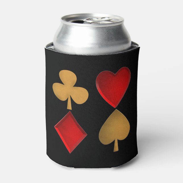 Porta-lata Os quatro naipes (Can Front)