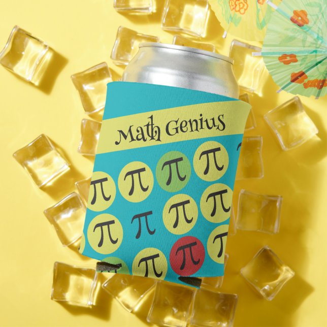 Porta-lata Os Símbolos Pi Da Matemática Podem Resfriar (Verão in situ)