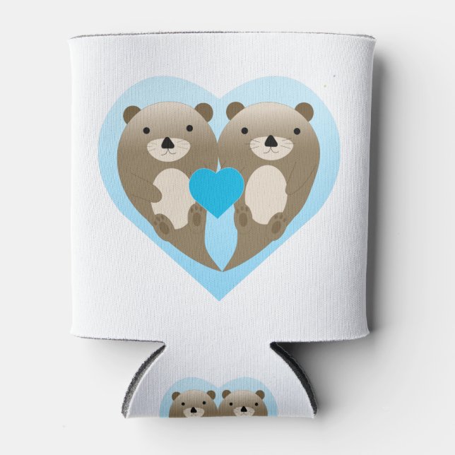 Porta-lata Otter Love (Frente)