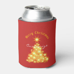 Porta-lata Ouro Feliz Natal Thunder_Cove
