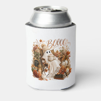 Porta-lata Outono Halloween Fantasma Fofo Boo