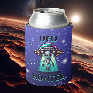 Porta-lata OVNI Hunter   Ai Art com OVNI e Alienígena